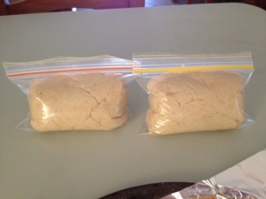 You can store extra dough in fridge or freezer or cook them all now (Can you ever have too much pizza??)