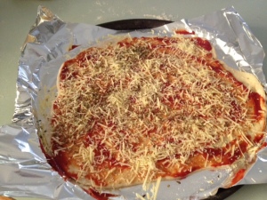 You can get adventurous from here.  We add a tablespoon of organic tomato paste and sprinkle with parmeson cheese